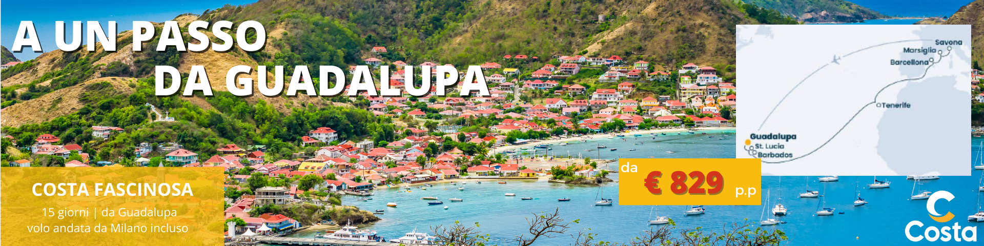 Sulle rotte degli esploratori: a un passo da Guadalupa!