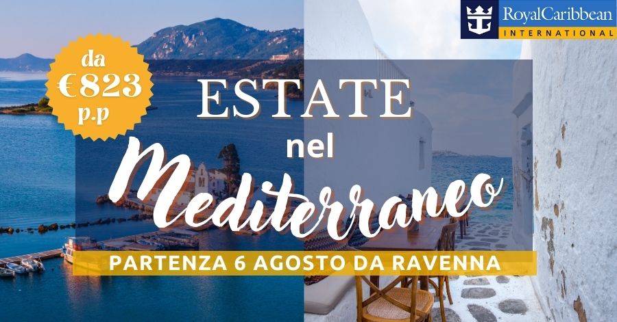 Offerta di agosto per Grecia, Montenegro, Grecia e Croazia