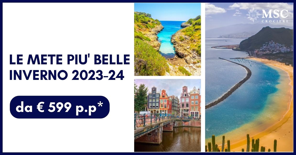 Vivi le mete più belle dell'inverno 2023-24