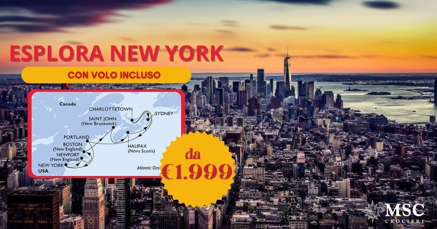 Scopri New York con MSC